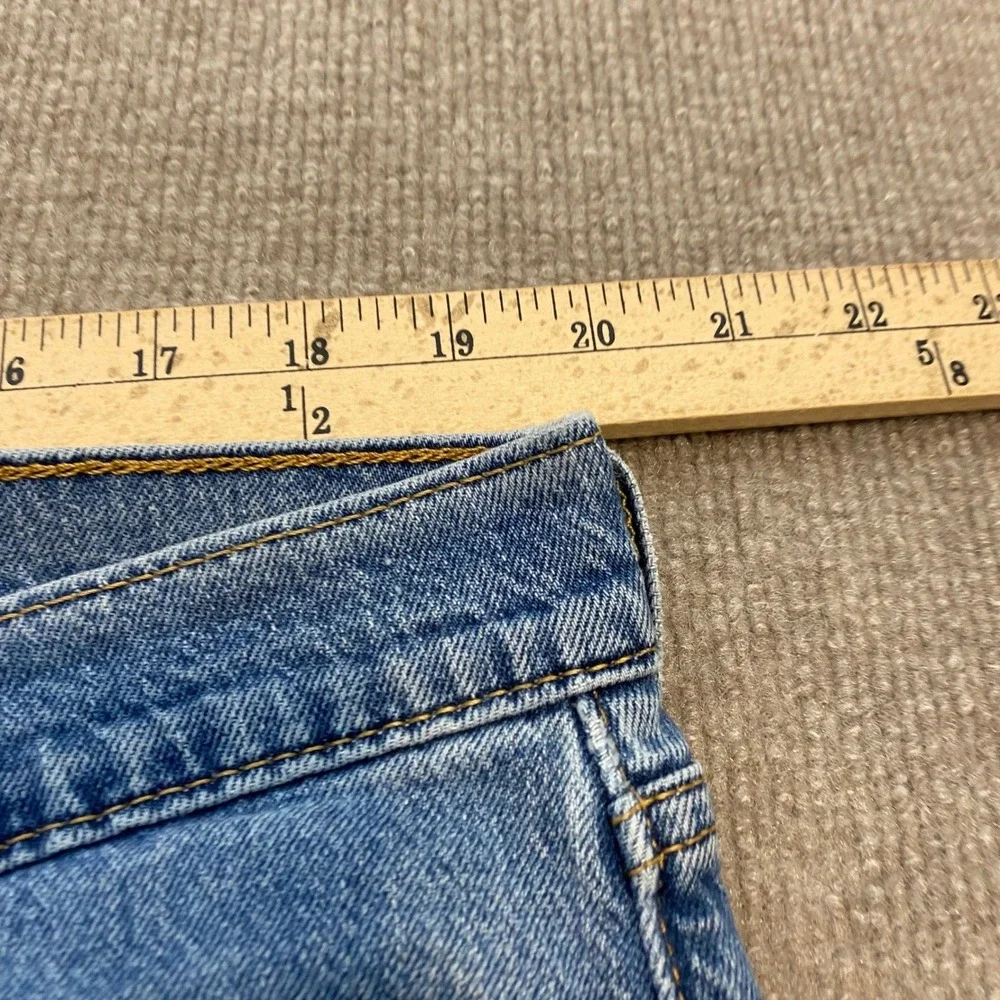 Levis 505 Regular Fit Jeans Mens 40x30 Medium Wash Blue Straight Leg 00505-2100